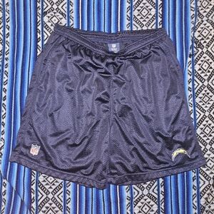Vintage San Diego Chargers Reebok Mesh Shorts Game Issued NFL Size XL Y2K